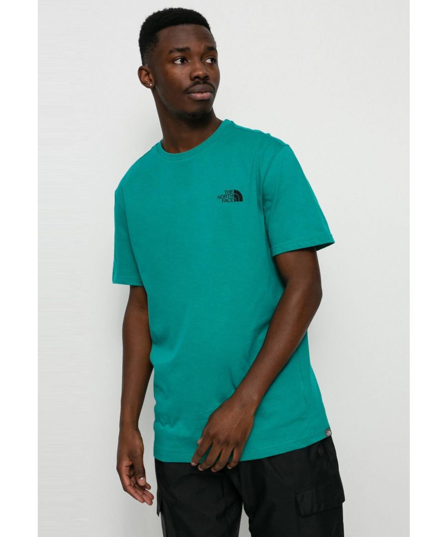 Men’s ‘simple Dome’ T-shirt from the North Face.     Crafted From Soft Pure Cotton.     The Classic Tee Features a Ribbed Knit Crew Neck, Short Sleeves, and a Straight Hem.     Complete With a The North Face Logo to the Chest and Rear.     Woven Branded Tab at the Hem.