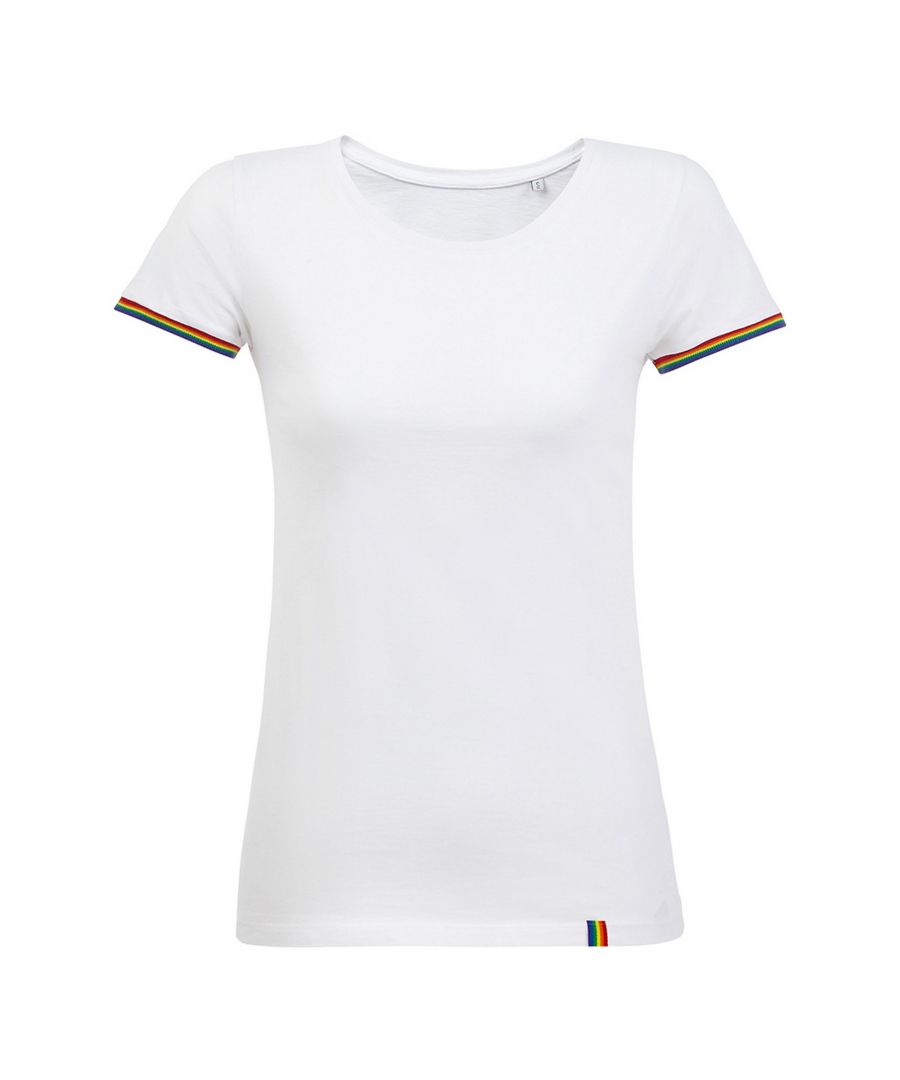 Material: 100% semi-combed ringspun cotton. Ribbed collar. Taped neck. Ribbed cuffs with contrast stripes. Side seams. Twin needle hem. Size: XS: 6/8, S: 8/10, M: 10/12, L: 12/14, XL: 14/16, XXL: 16/18, 3XL: 18/20.
