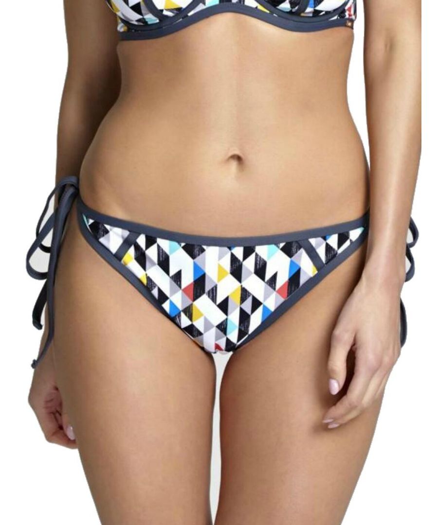 Panache Womens Jolee Tie Side Bikini Pant - Multicolour Polyamide - Size X-Small