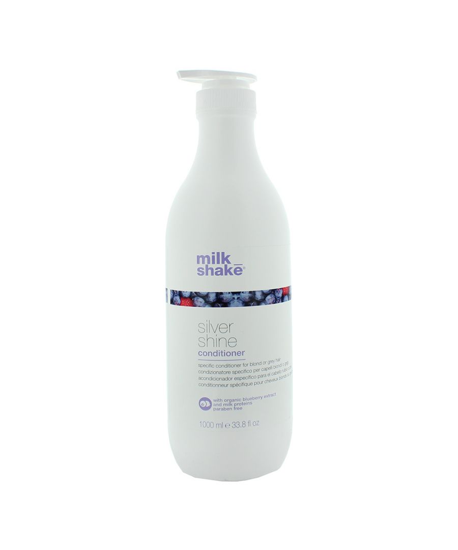 The Milk_Shake Silver Shine Conditioner has been formulated especially for grey, blonde and lightened hair, with the aim being to minimise the unwanted yellow, gold and brassy tones. Containing milk proteins, fruit extracts, sunflower seed extract and violet pigments, this is full of natural active ingredients and goes to work quickly  on maintaining the hairs natural moisture and balance.