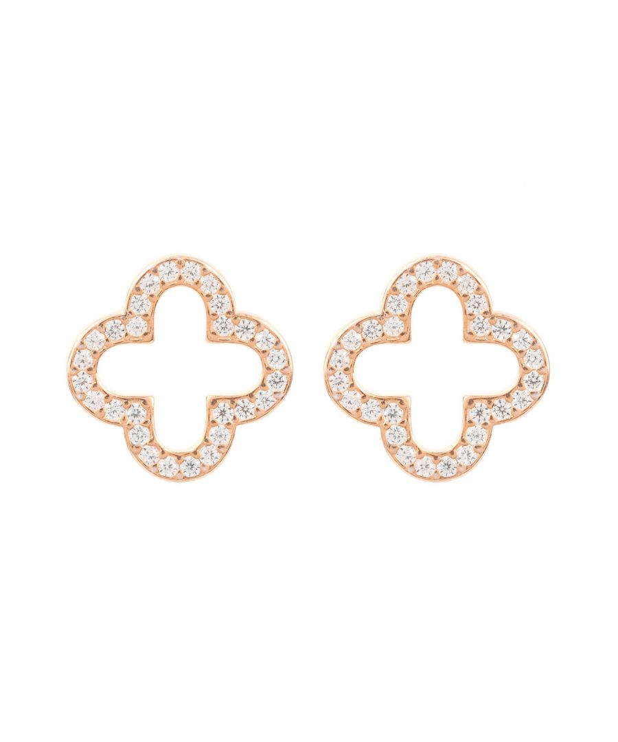 Image for Open Clover Earrings