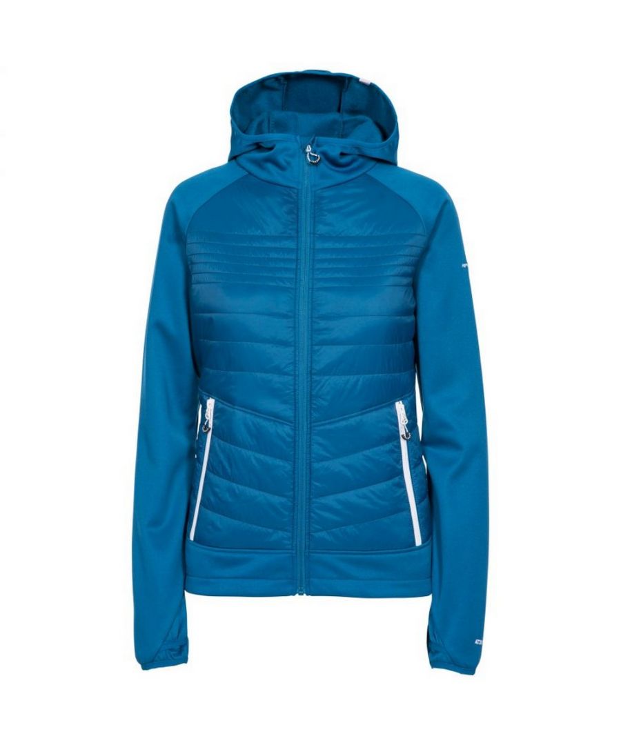 Image for Trespass Womens/Ladies Finito Fleece Jacket (Cosmic Blue)