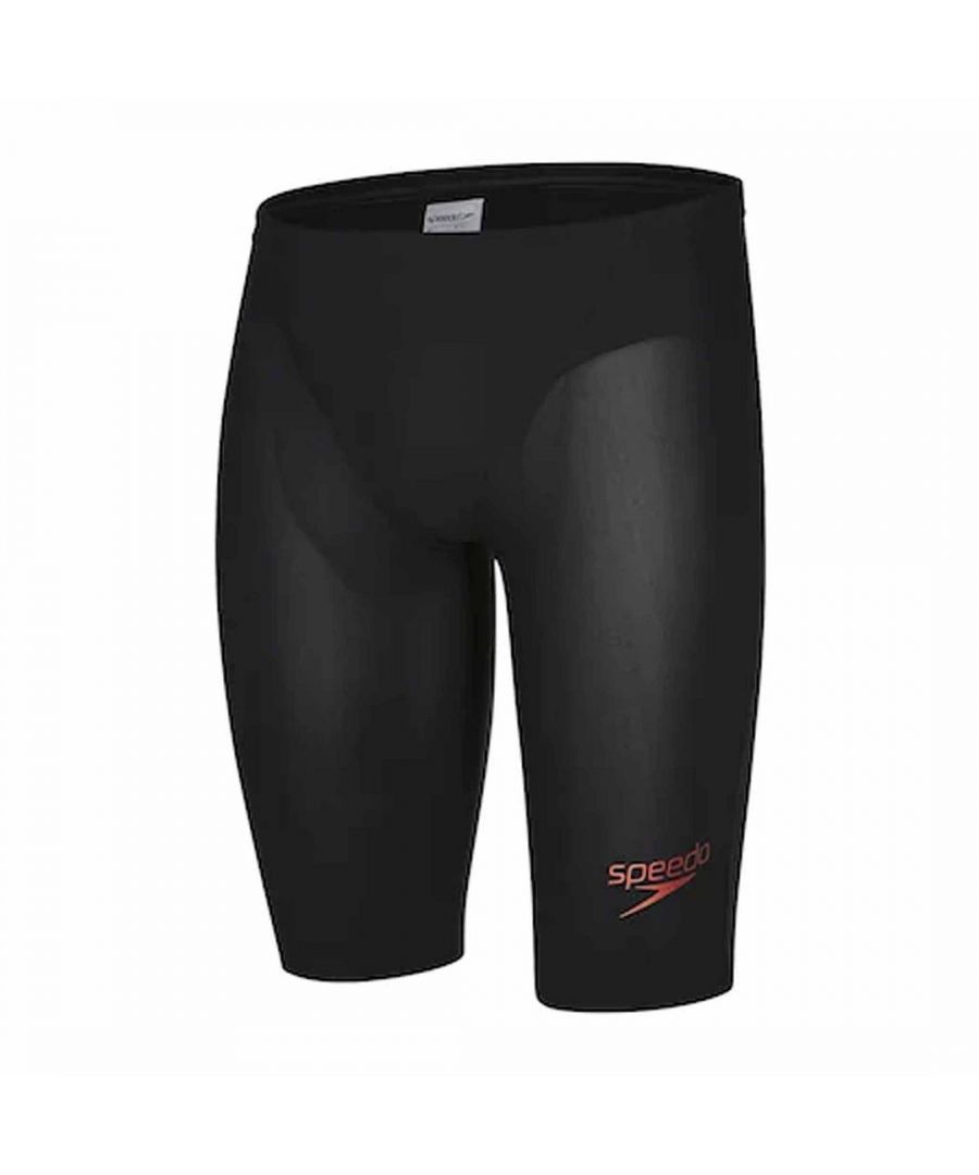 Speedo Fastskin LZR Racer Element Black Jammer Mens Swimwear 8 11352C147 Polyamide/Elastane - Size 26 (Waist)