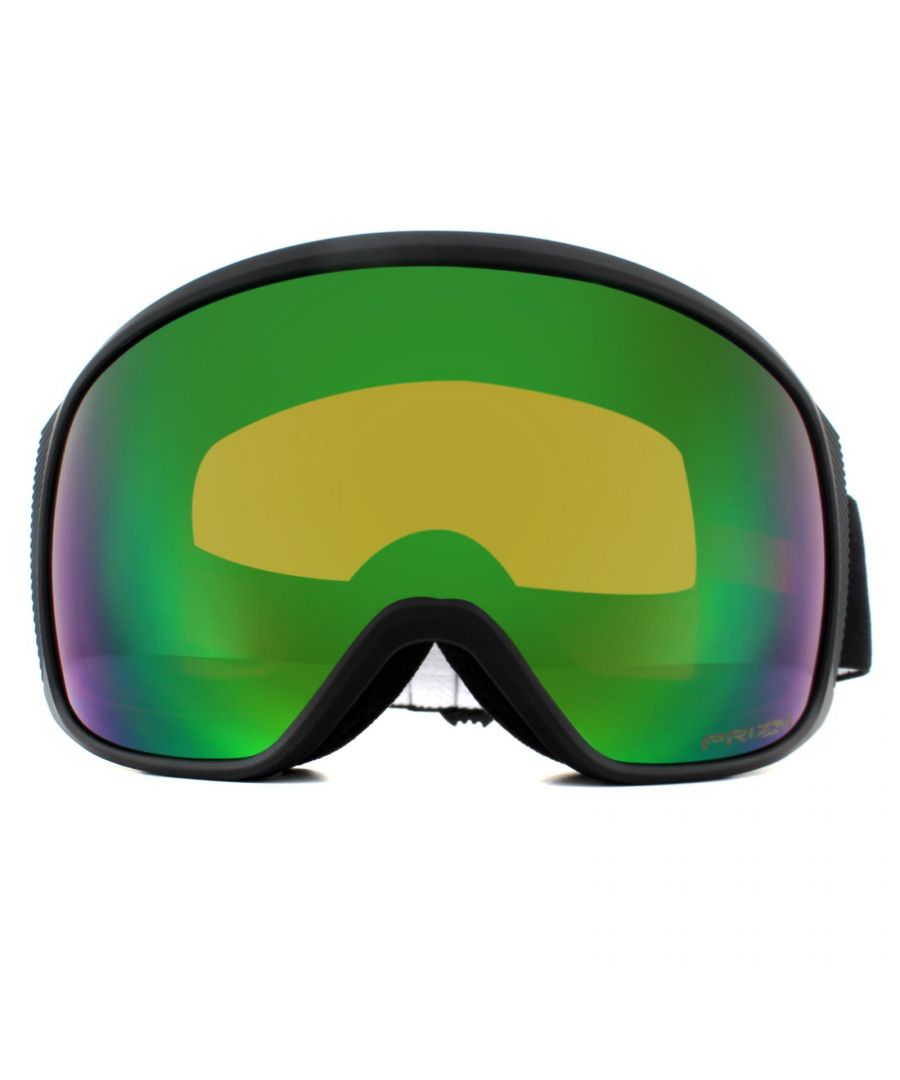 Image for Oakley Ski Goggles Flight Tracker XM OO7105-23 Matte Black Prizm Snow Jade Iridium