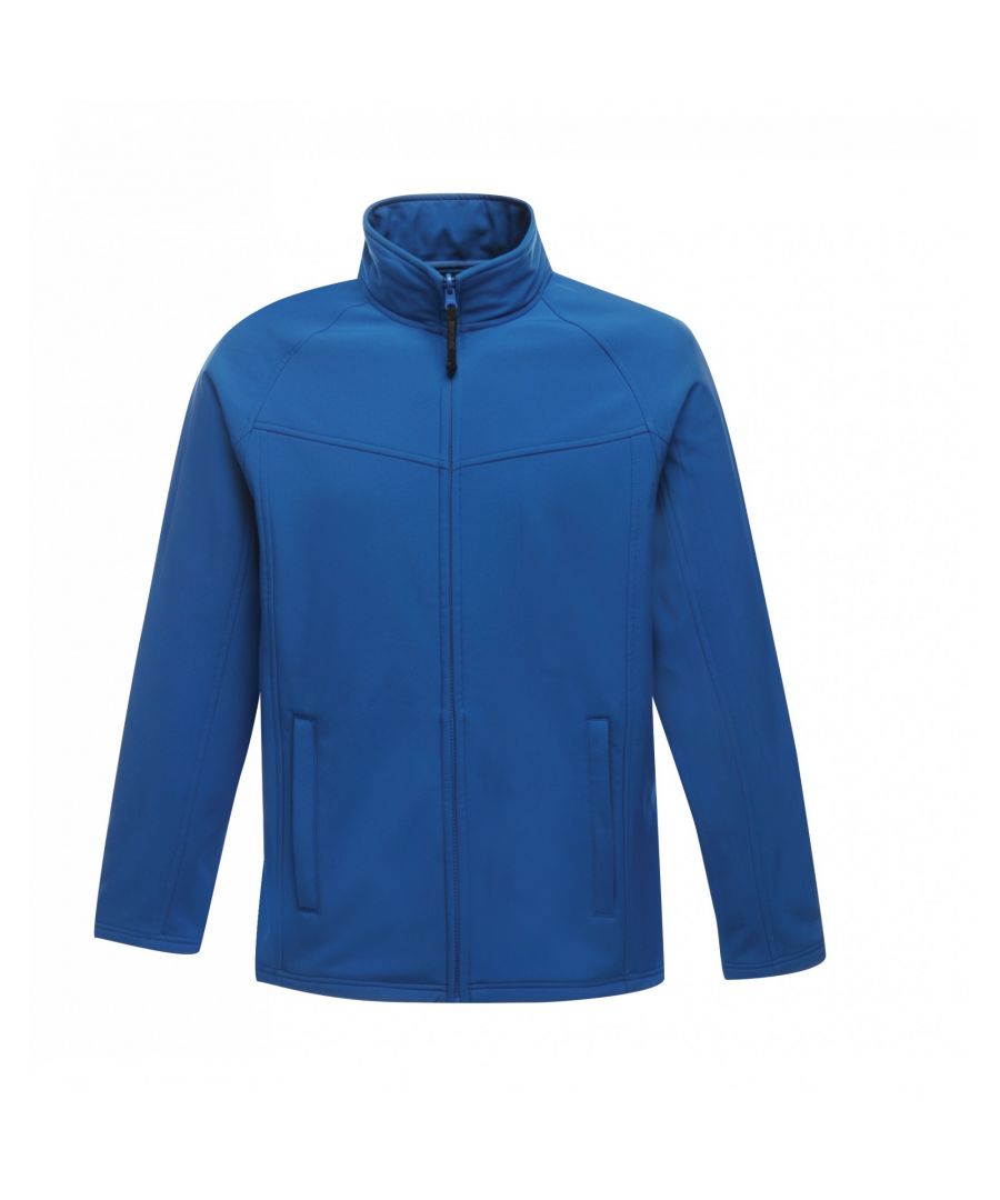 Regatta Mens Uproar Lightweight Wind Resistant Softshell Jacket (Oxford) - Grey - Size X-Large