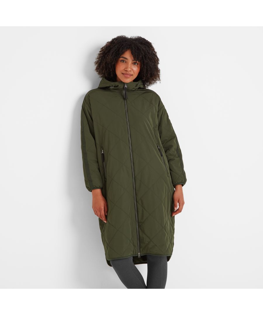 TOG24 Banton Womens Jacket Dark Green Polyamide - Size 8 UK