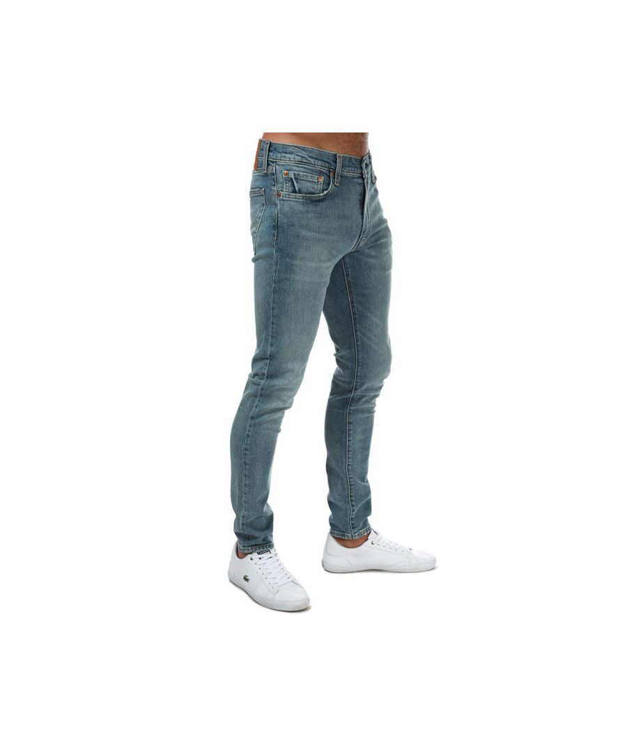 Levi's Dorian skinny jeans met taps toelopende pijpen voor heren, denim