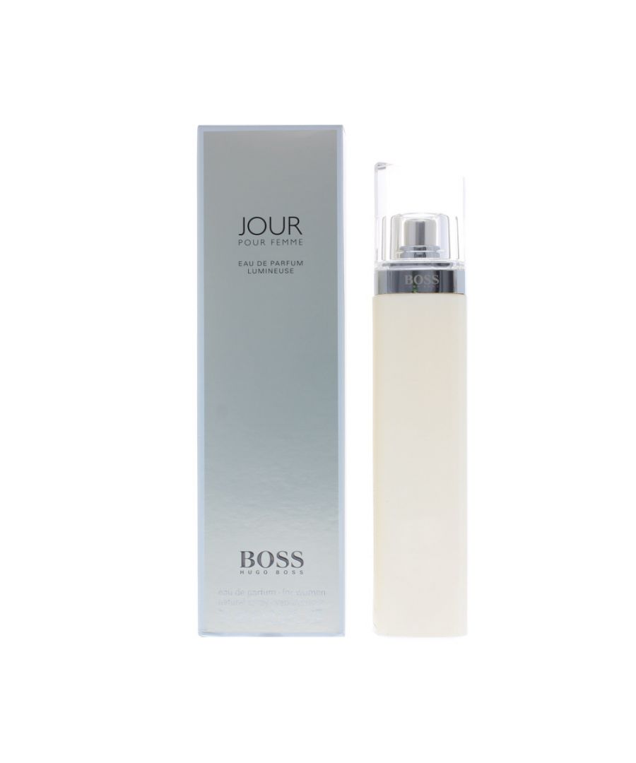 Boss Jour Pour Femme Lumineuse by Hugo Boss is a floral fragrance for women. Top notes grapefruit blossom lemon. Middle notes lilyofthevalley freesia honeysuckle. Base notes musk amber birch. Boss Jour Pour Femme Lumineuse was launched in 2015.