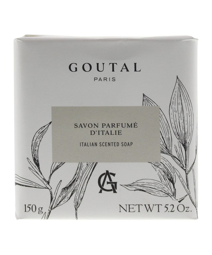 The Annick Goutal D'Italie Scented Soap helps to transform your skin. The soap not only helps cleanse the skin, removing dirt and an oil in the process, but also leaves it soft, hydrated and scented. The soap contains Shea butter and sweet almond oil, as well as a Sicilian scent, thanks to a combination of Sicilian Lemon and Cypress.