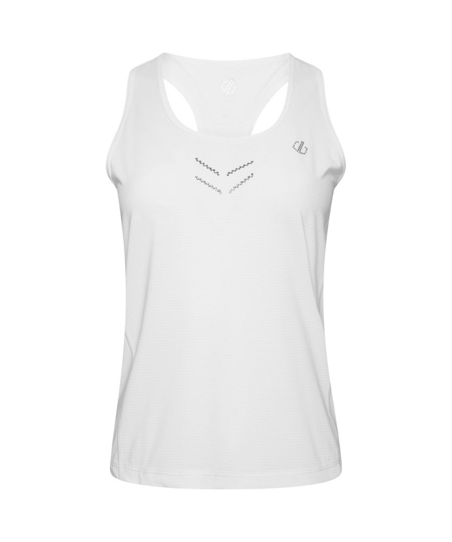 Image for Dare 2B Womens/Ladies Crystallize Active Vest (White)