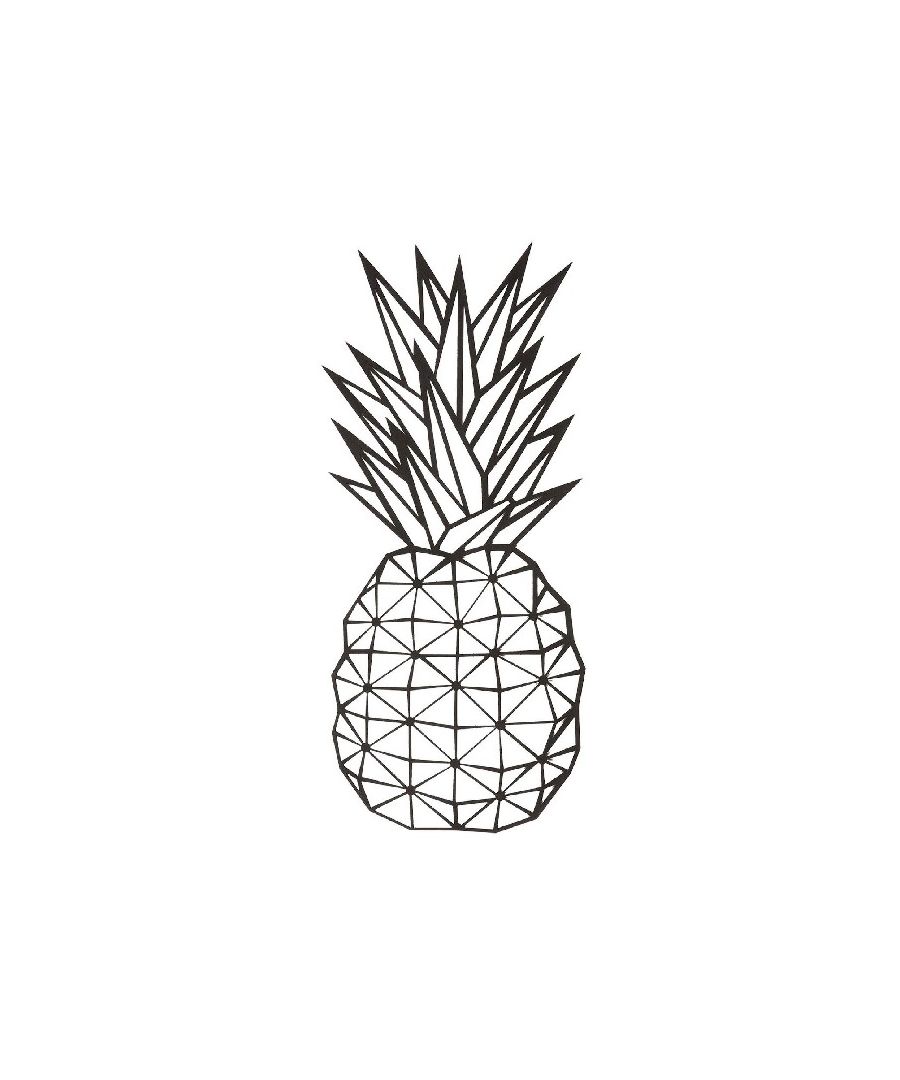 Image for HOMEMANIA Pineapple Wall Decoration, in Black