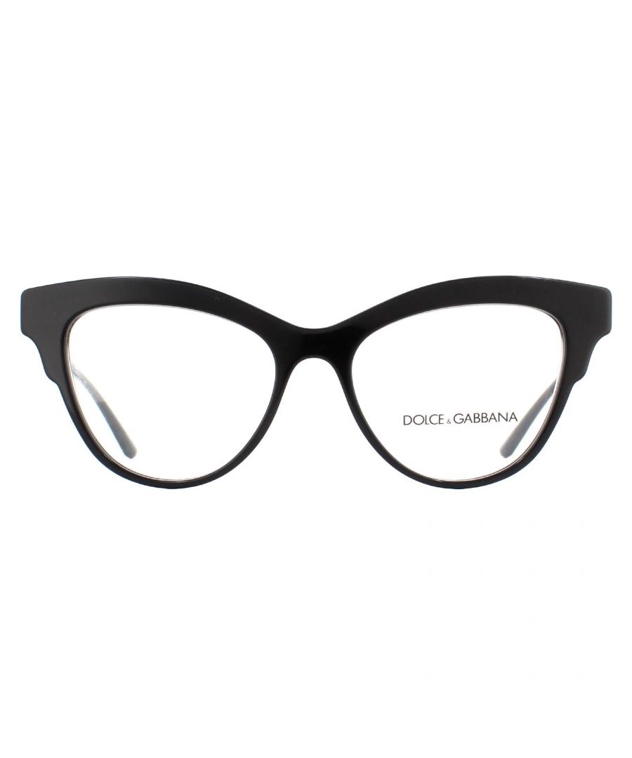 Dolce & Gabbana bril DG3313 501 zwart