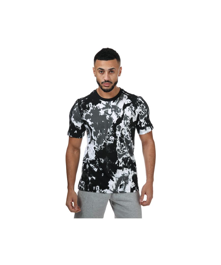 Image for Men's adidas Originals Tie Dye T-Shirt in Black