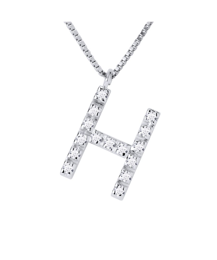 Image for DIADEMA - Necklace with Diamonds - H -White Gold