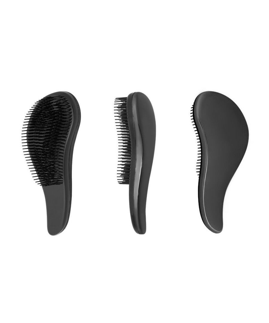 Image for Detangling Hair Brush - Reduces Hair Breakage, Split Ends & Damage, Space Grey
