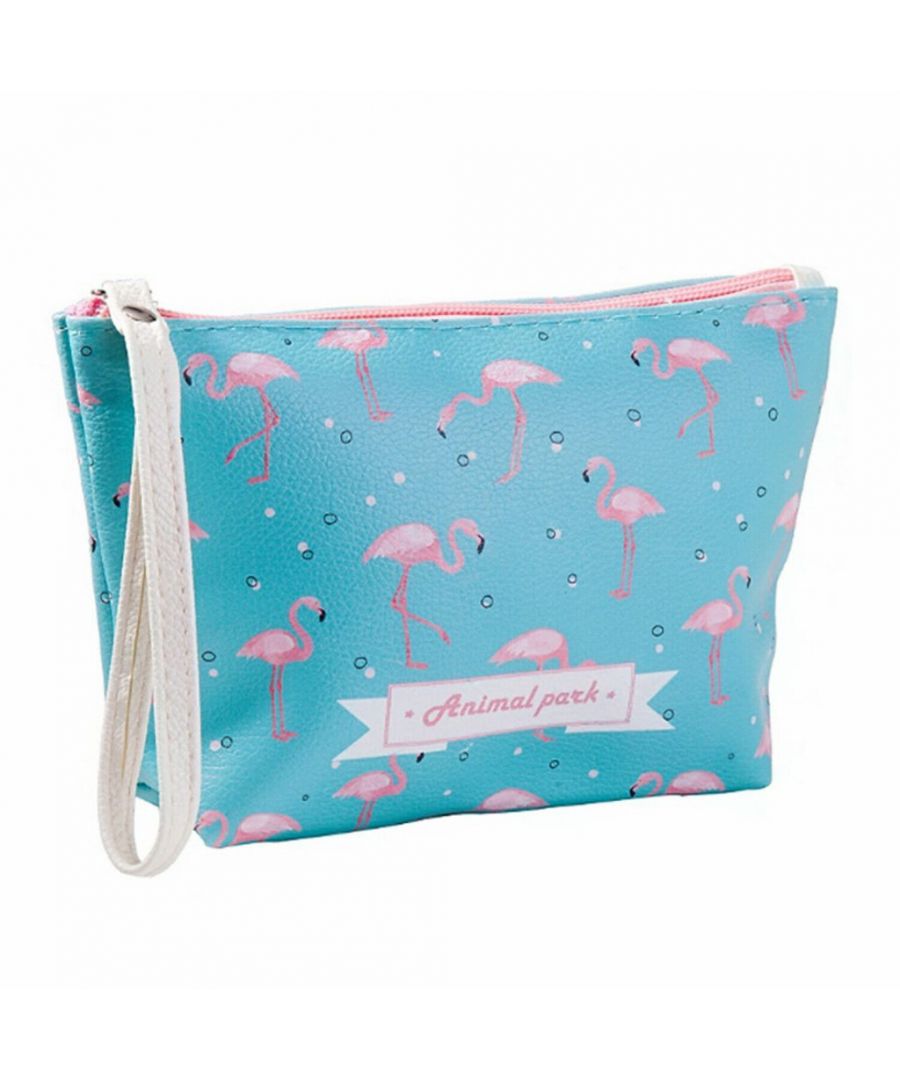 Flo Fashion Waterproof Travel Bag Flamingo Blue