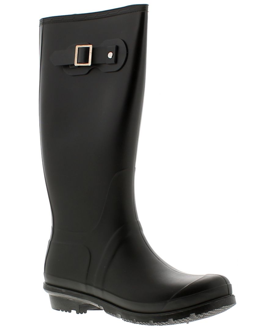 black fur ankle boots