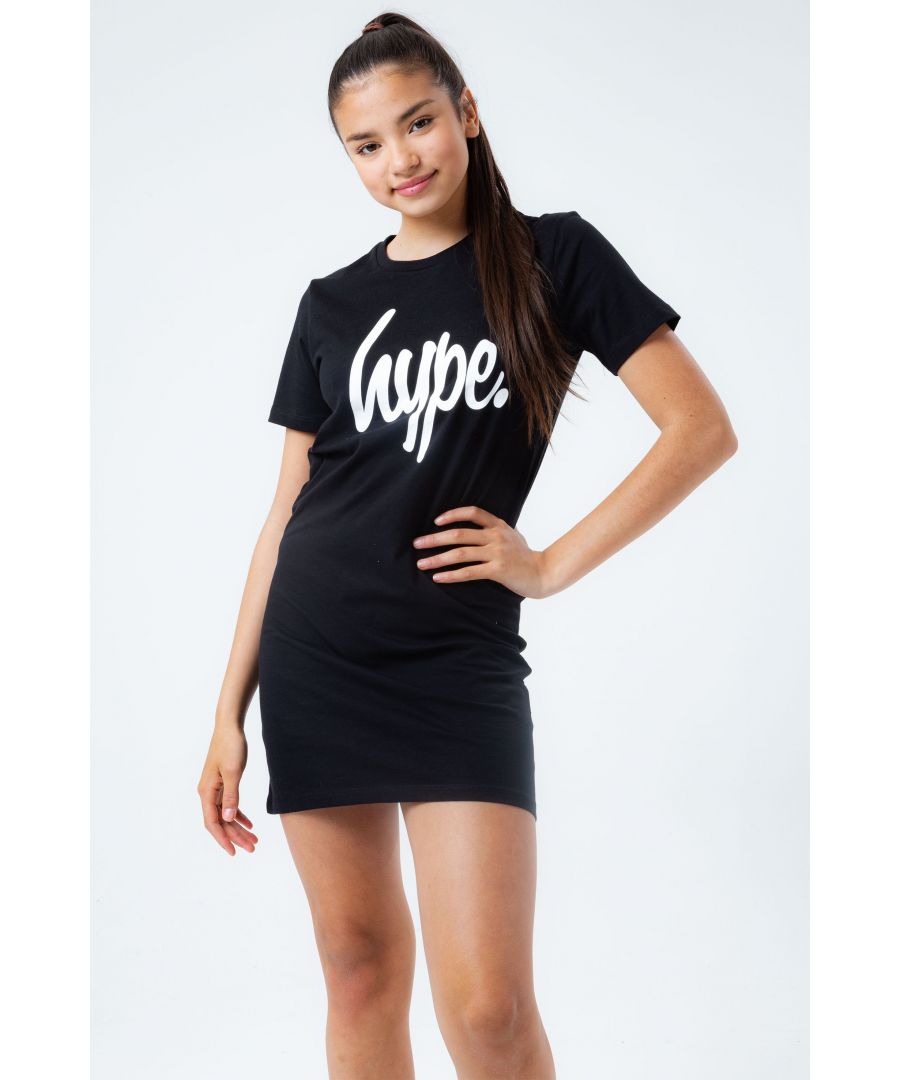 Image for Hype Black Kids T-Shirt Dress
