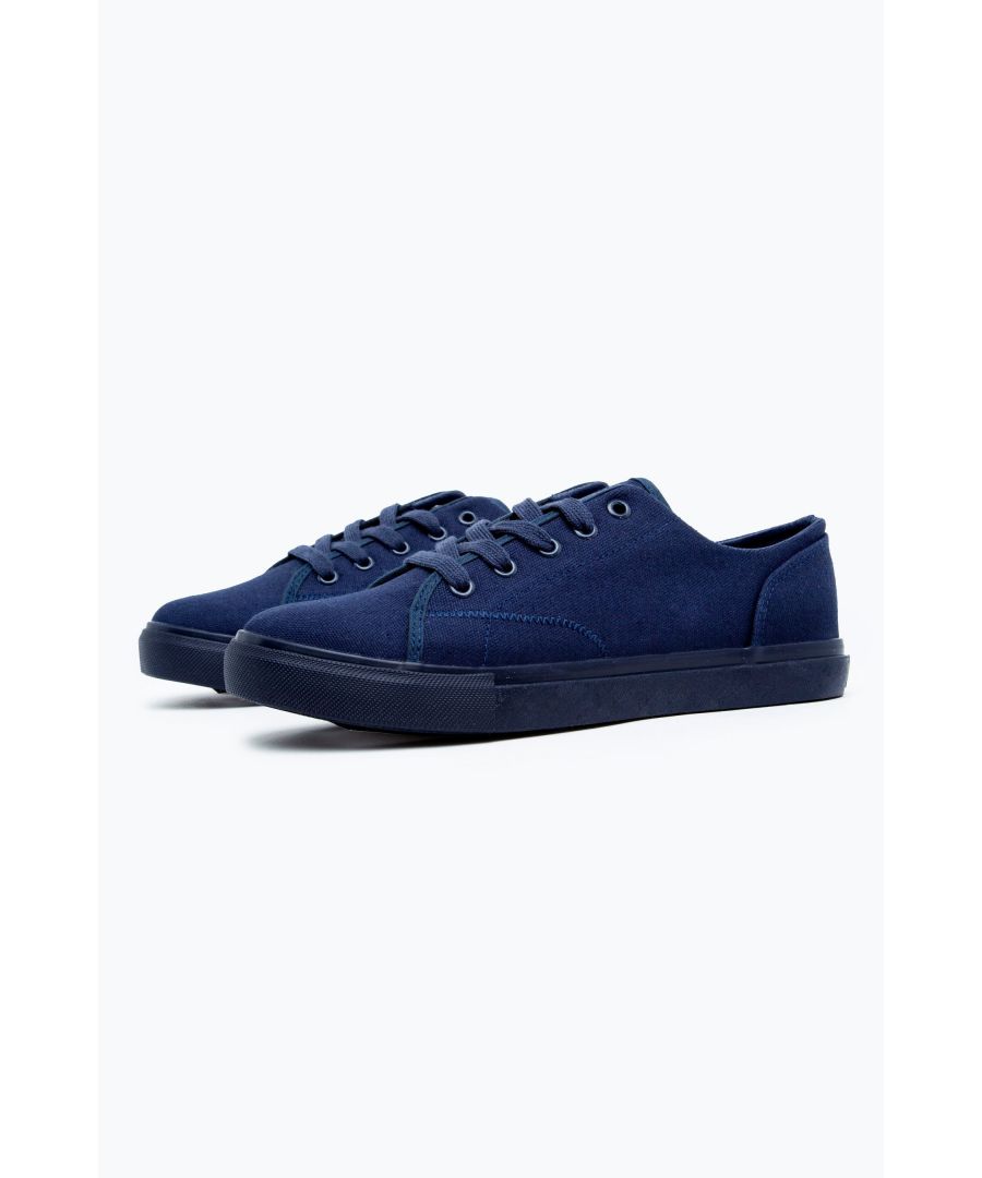 Image for Hype Navy Pump Kids Trainers