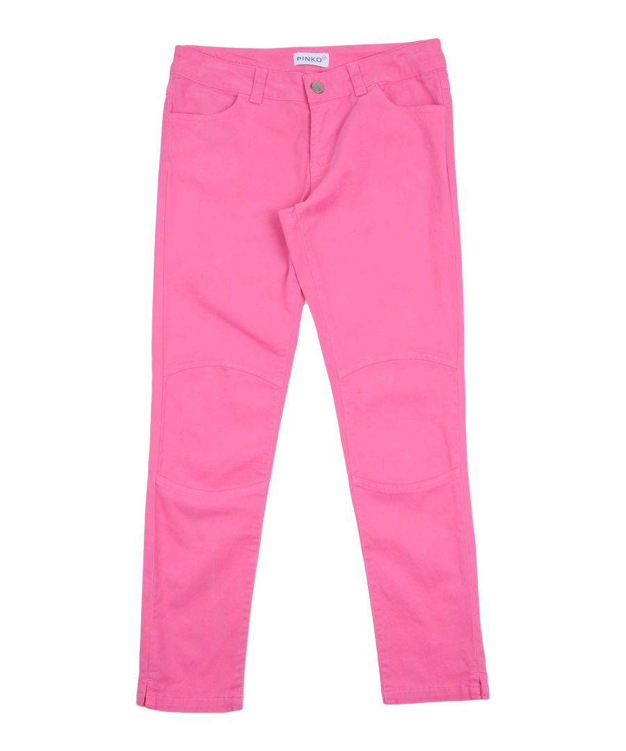 Pinko Up Girl Denim trousers Cotton