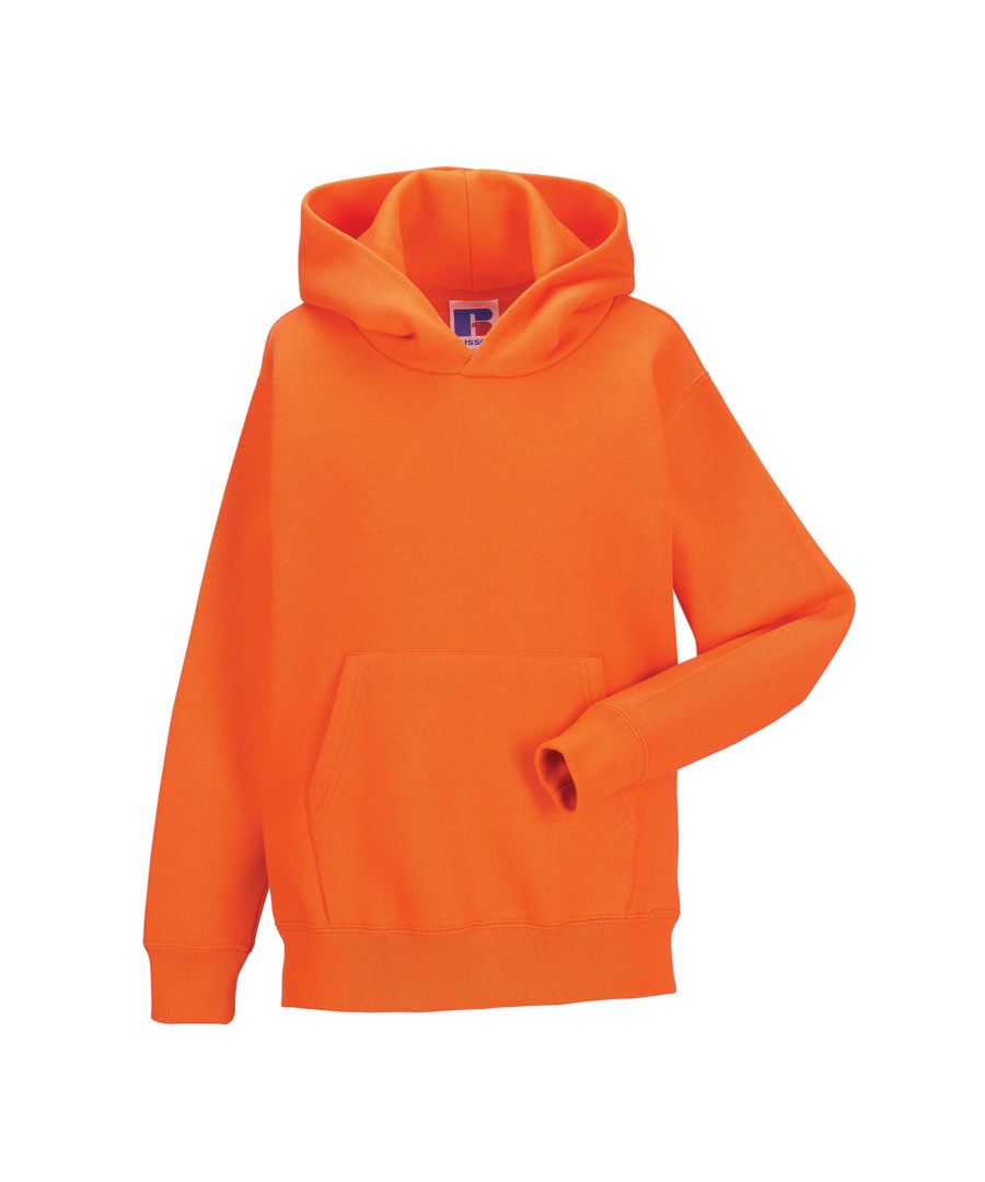 Russell Athletic Childrens Unisex Childrens/Kids Hoodie (Orange) - Size 5-6Y - Secret Sales