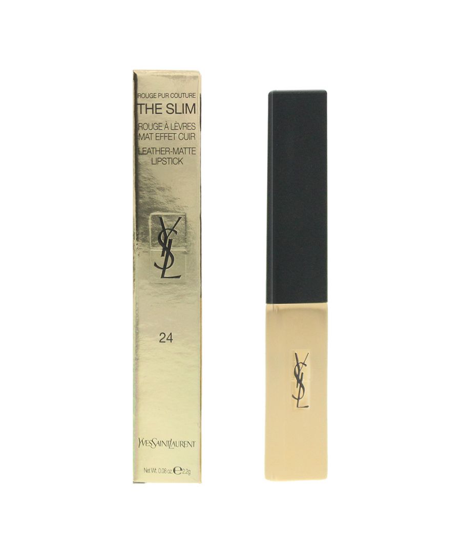 Yves Saint Laurent Rare Rose Lipstick is a long-lasting matte lipstick with intense colour, non-drying formula that creates a leather matte finish.