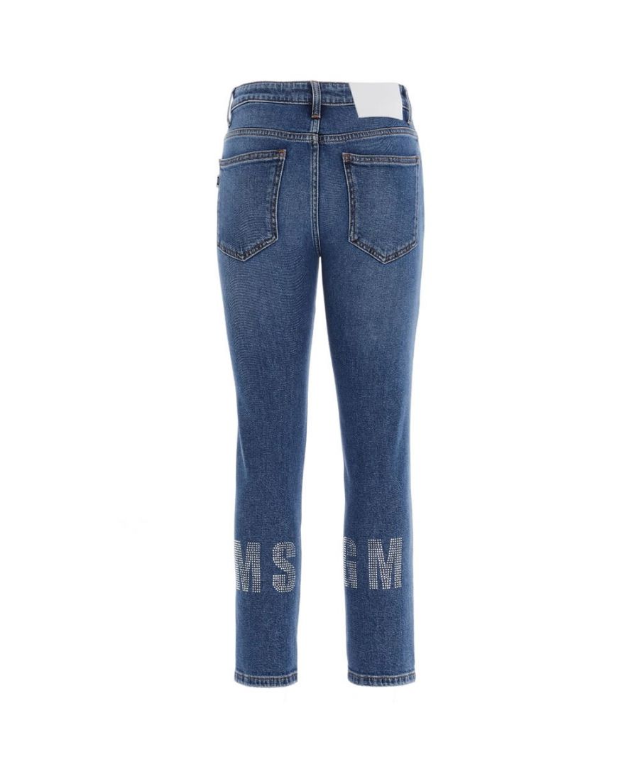 Msgm Blue Trouser