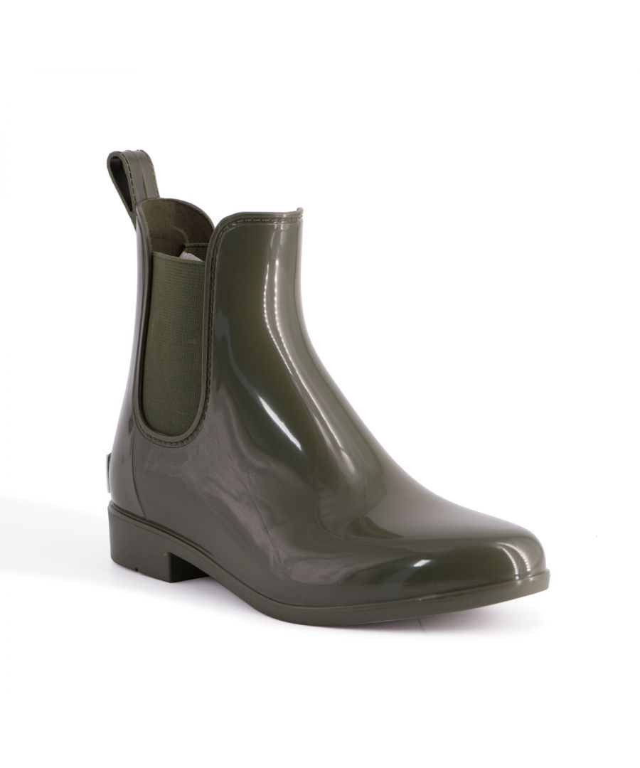Image for Aus Wooli Australia Womens Rainboots With Sheepskin Insole Included OLIVE