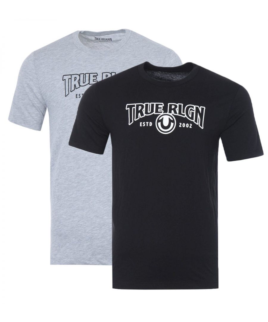 true religion shirt black and gold