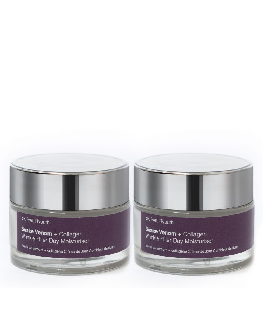 Snake Venom + Collagen Wrinkle Filler Night Moisturiser 50ml\n\nFormulated for:\nWrinkles and fine lines\nLoss of plumpness\nDehydrated skin\n\nWrinkle Filler Night Moisturiser is specially formulated for skin with fine lines and wrinkles and that has lost it y
