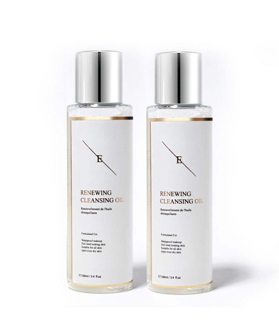 Renewing Cleansing Oil\n\n\nEclat Skin London Renewing Cleansing Oil combines makeup removing and toning properties. Oil phase removes all the residue of makeup, while water phase cleanses the skin, restoring its natural freshness. \n\n- Even waterproof makeup\n\nKey Ingredients:\n\nSH-Oligopeptide\nSH-Oligopeptide-1 that has an identical chemical structure to an epidermal growth factor. Epidermal growth factor works to increase the rate of renewal of the skin smoothing the look of wrinkles and fine lines.\n\n\nEchinacea Angustifolia Extract\nIt's a natural extract from Coneflower that has anti-inflammatory and anti-bacterial properties that may soothe irritated skin.\n\nProvitamin B5:\nProvitamin B5 aims to retain and preserve moisture. Provitamin B5 protects the skin’s barrier and helps the skin to retain its moisture levels and shield it from irritation. By applying a product with Provitamin B5, you will maximise your skin’s hydration while improving its softness and elasticity.\n\n\nSoyabean Oil:\nSoybean oil is high in antioxidants that aim to protect the skin from free radical. Soybean oil contains high concentrations of genistein, vitamin E, essential fatty acids, and lecithin.\n\n\nUsage: Shake well to make sure both liquids are combined. Pour to a cotton pad or you hands and genty wipe eyes, face and lips to remove makeup. Warning: If irritation occurs discontinue to use. If the products come in contact with eyes rinse with water.