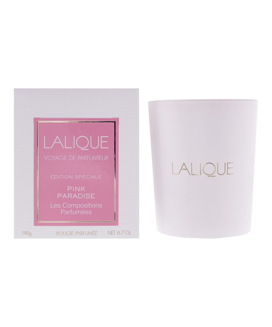 Image for Lalique Pink Paradise Candle 190g
