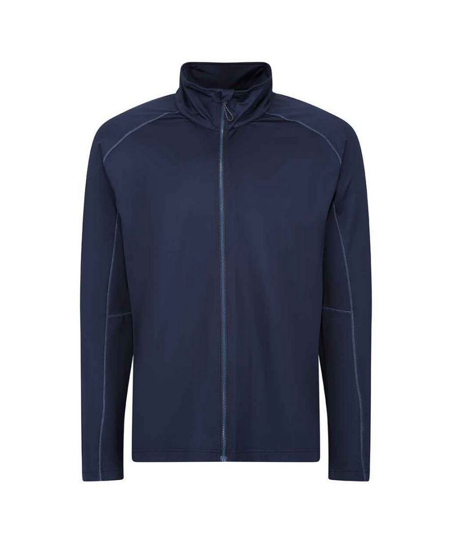 Regatta Mens Core Stretch Full Zip Midlayer (Navy) - Size X-Large
