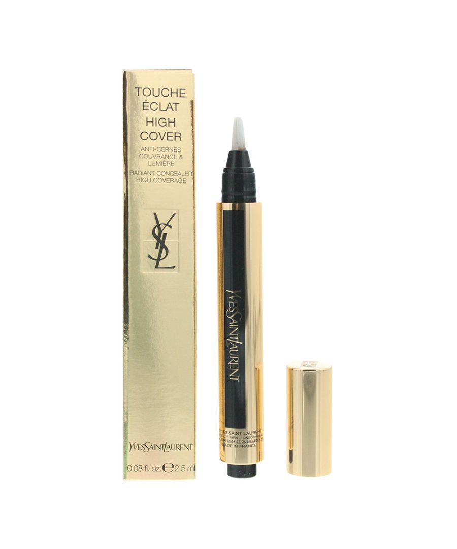 Yves Saint Laurent Touche Éclat is a radiant high coverage pen concealer formulated with calendula extract and caffeine to reduce dark circles and uneven tone. Contain also Vit E that offer you antioxidant protection against free radicals and leave the skin natural and luminous. Guaranteed to last.