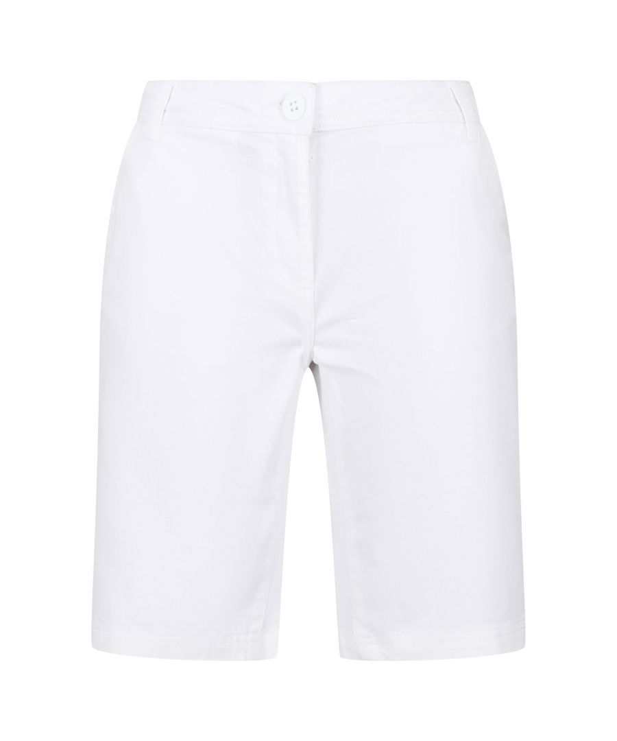 Regatta Womens/Ladies Bayla Casual Shorts (White) - Size 20 UK