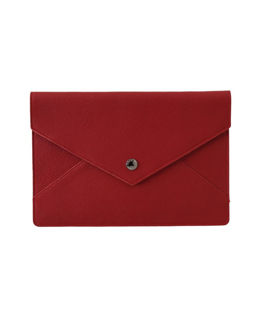 Image for Dolce & Gabbana Red Leather Bag Tablet Case P Mini Cover Pouch