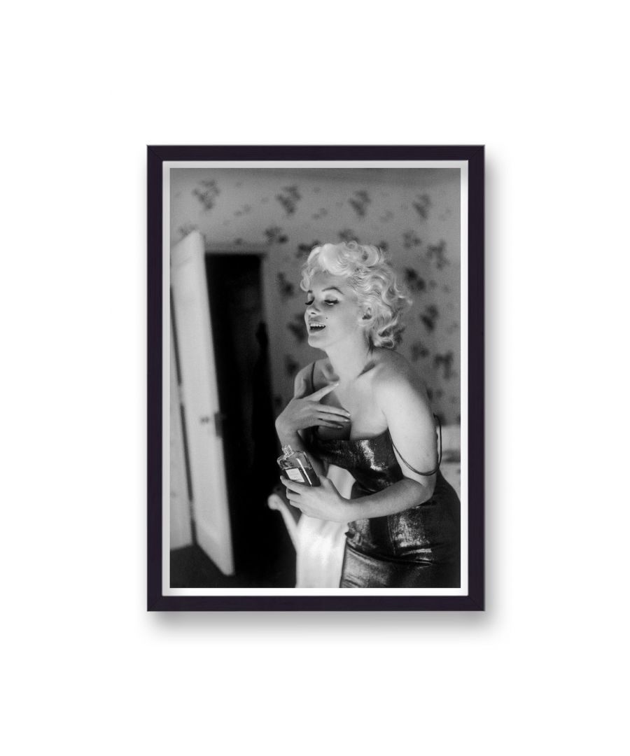 Vintage Photography Archive Marilyn Monroe Chanel No 5 - Black Wood - One Size