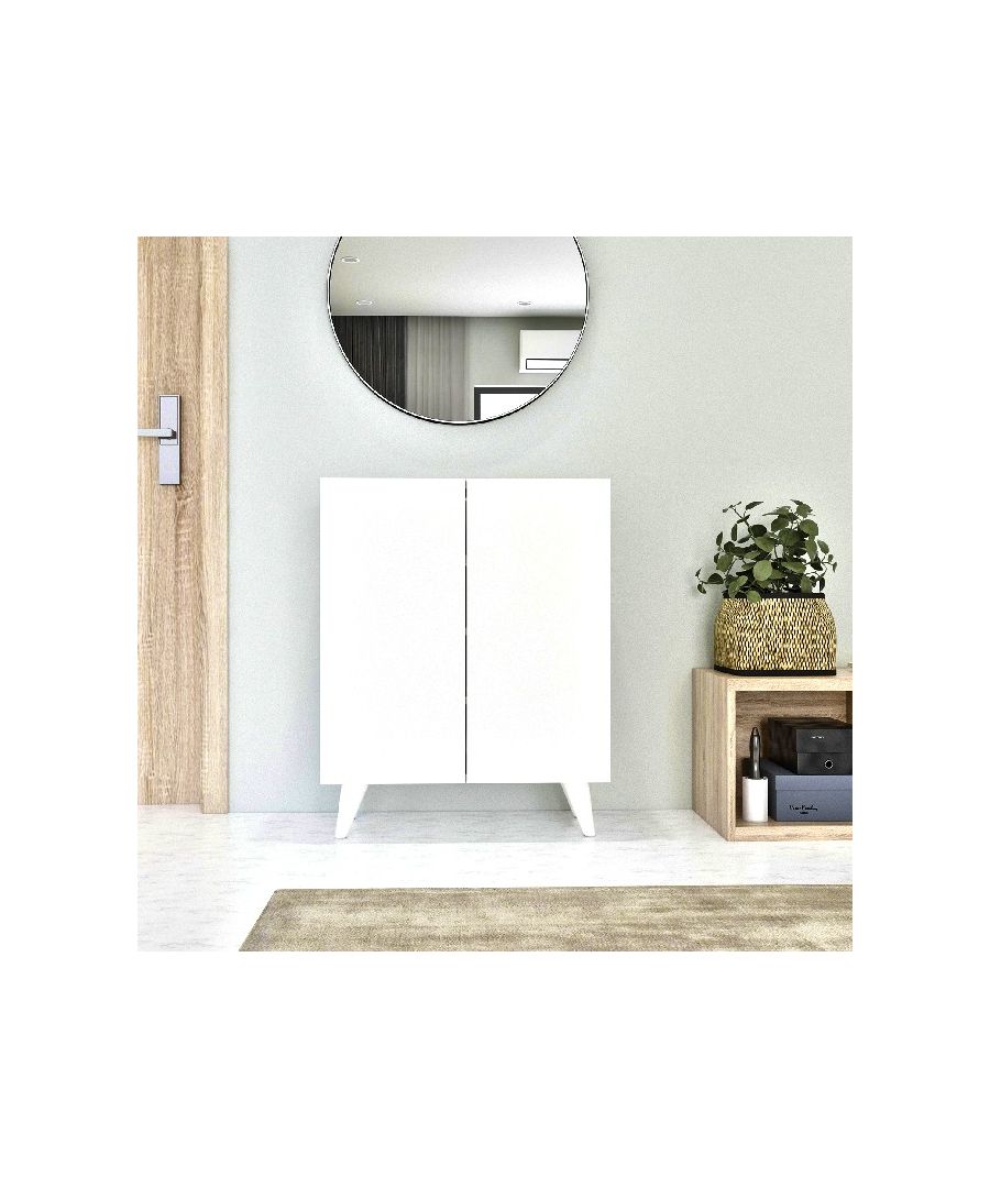 This modern and functional piece of furniture is the perfect solution for keeping clothes and other items in order. Thanks to its design, it is ideal for both living and sleeping areas. Easy-to-clean and easy-to-assemble, kit included. Color: White | Product Dimensions: 70 x 37 x 88 cm | Material: Melamine Chipboard | Product Weight: 24,5 Kg | Supported Weight: 45 Kg | Packaging Weight: 75,5x38,4x17 cm Kg | Number of Boxes: 1 | Packaging Dimensions: 75,5x38,4x17 cm.