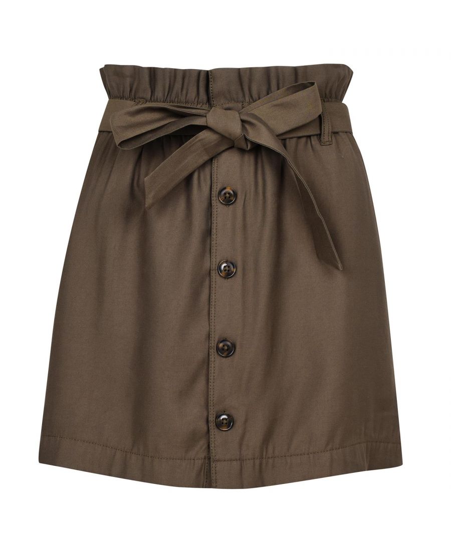 Image for Firetrap Womens High Waisted Paper Bag Mini Skirt