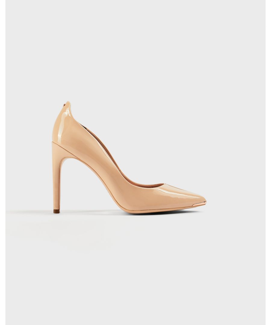 ted baker vanilla high heel court shoe