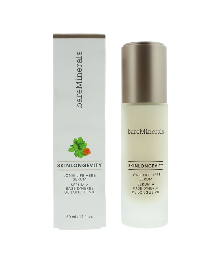 Bare Minerals Skinlongevity Long Life Herb Serum is a clean, vegan friendly anti-aging serum. The serum contains a superfood Long Life Herb which has been shown to strengthen skin, leaving it looking younger and firmer. The niacinamide serum helps to reduce the look of fine lines, improves the texture of skin and boost radiance. The serum is Paraben Free, Gluten Free, Talc Free, Synthetic Fragrance Free, PEG Free and SLS Free.