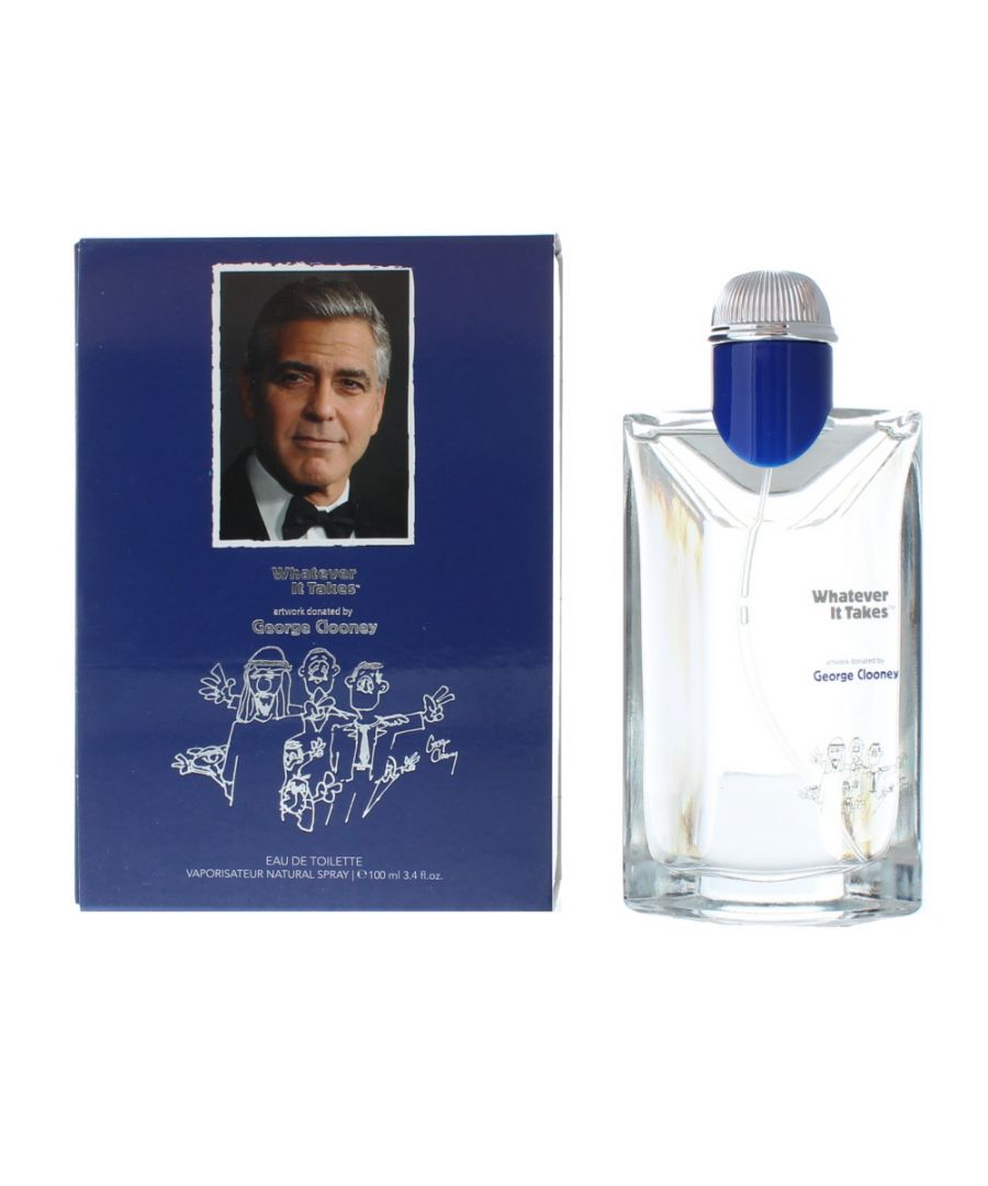 Whatever It Takes George Clooney is a classic blend of spicy and woody accords. This fragrance from Whatever It Takes introduced in 2013 opens with a blast of spiciness from nutmeg black pepper and pink pepper along with the note of tart grapefruit. The heart of the perfume is warming and soothing with its combination of cardamom and lavender.