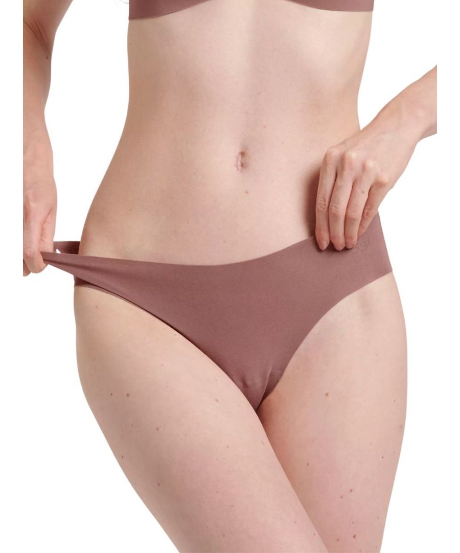 Sloggi Womens ZERO Modal 2.0 Hipstring - Brown - Size Large