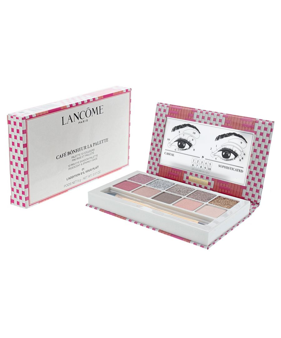 Image for Lancôme Café Bonheur Eye Palette: #01 L'Addition Sil Vous Plait - 10 Pan Eye Shadow Set