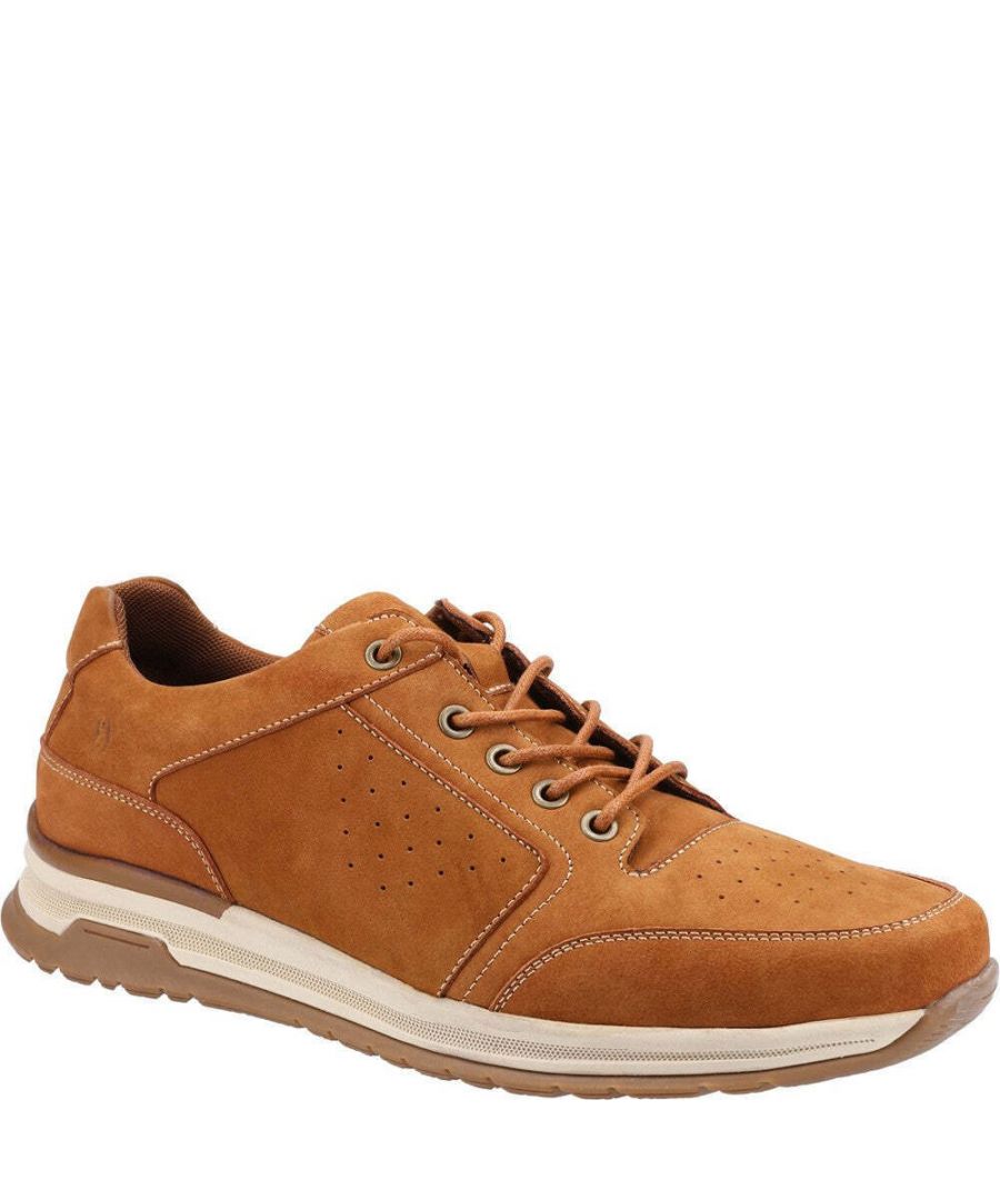 Hush Puppies Heren Joseph Nubuck Sportschoenen (Tan/Beige)