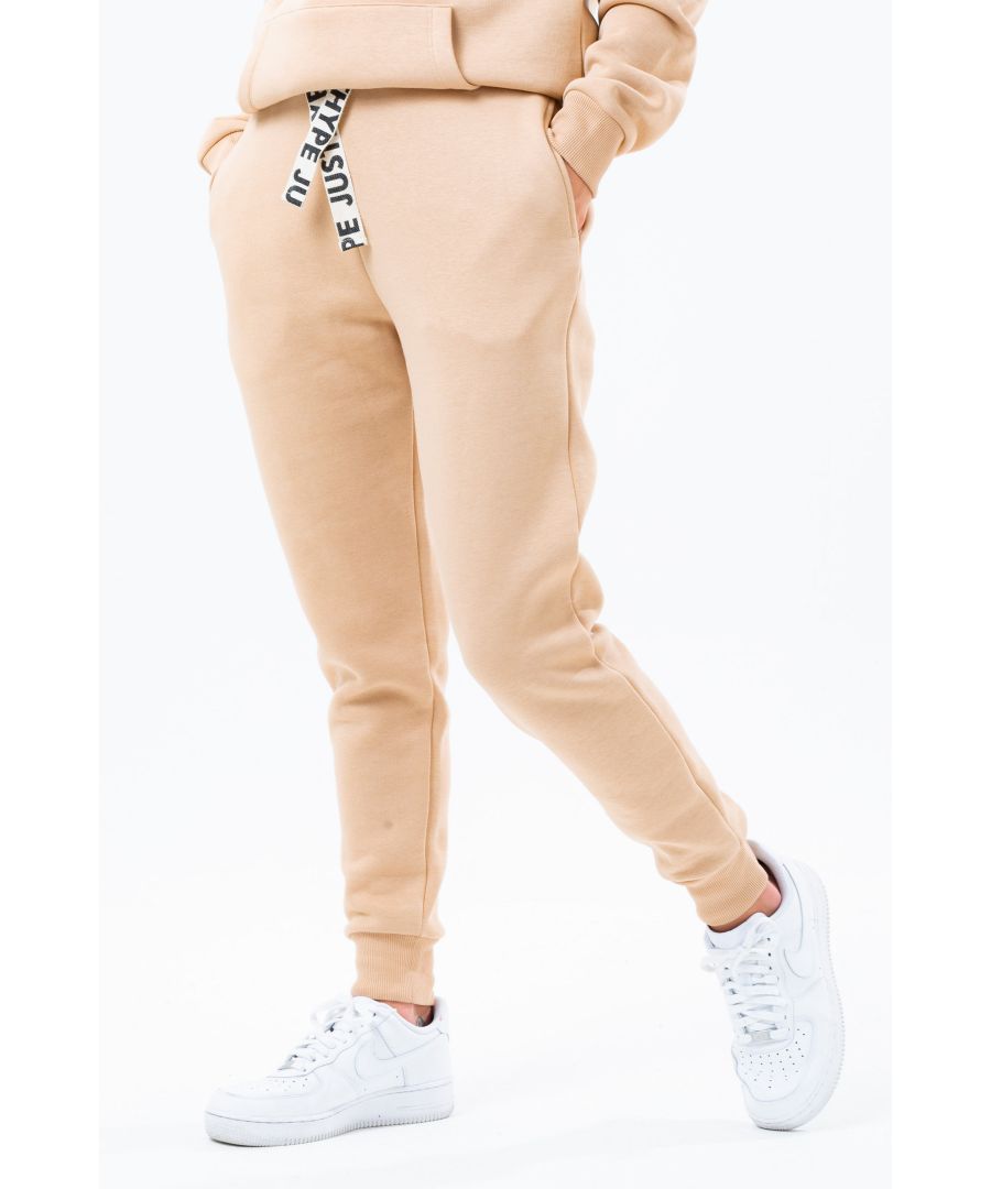 Image for Hype Beige Drawstring Women'S Joggers