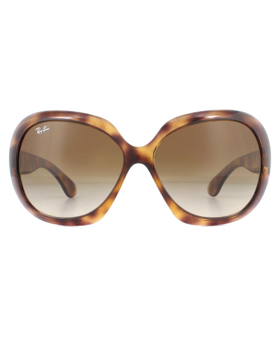 Ray-Ban Sunglasses Jackie Ohh II RB4098 642/13 Havana  Dark Brown Gradient  The original inspiration for all oversized sunglasses Jackie O has now had her inspiration immortalised in these gorgeous oversized sunglasses by Rayban.
