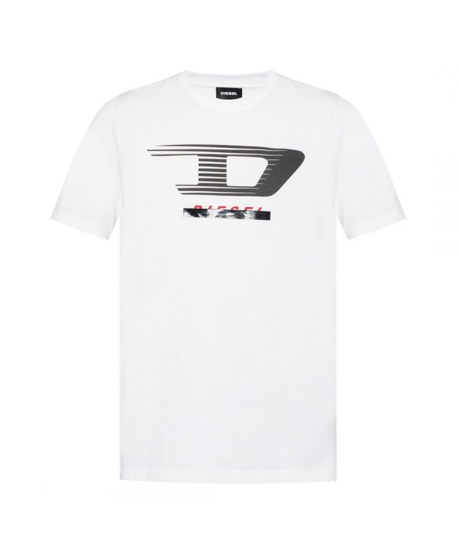 Image for Diesel T-Just Y4 Logo T-Shirt - White