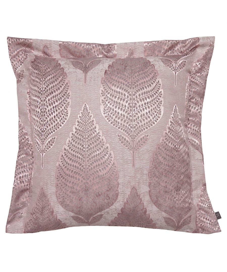 Prestigious Textiles Treasure Bordered Jacquard Feather Filled Cushion - Lilac - One Size product
