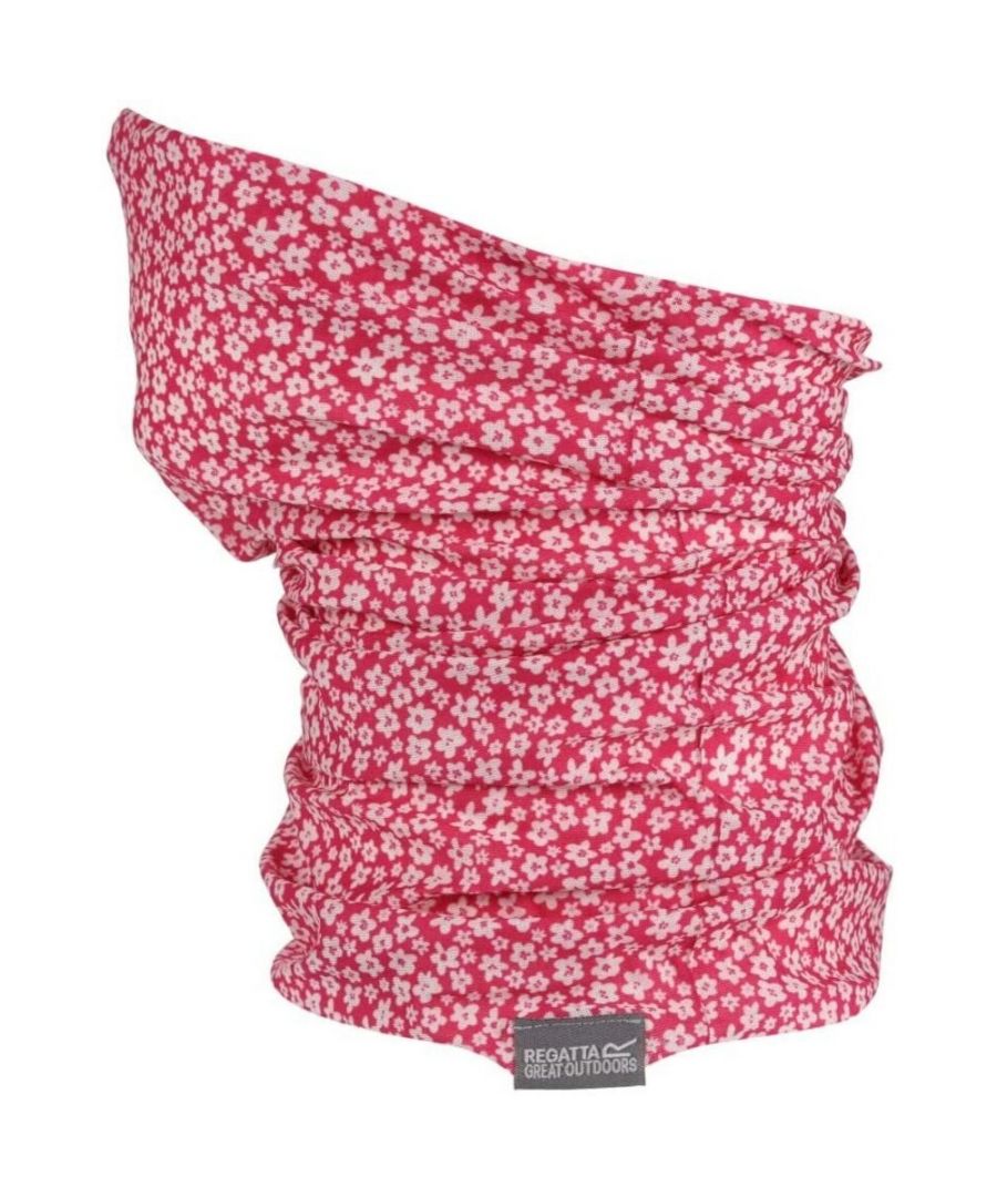 Regatta Childrens Unisex Childrens/Kids Floral Snood (Pink Fushion) - One Size